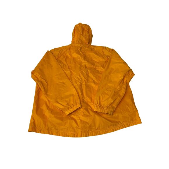 LL Bean Jacket Men's Windbreaker Hooded Size XL Orange Lightweight Full Zip - Picture 2 of 6